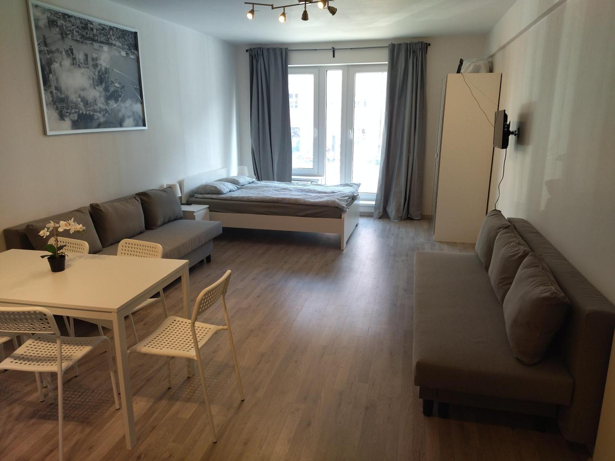 Brand New Studio Apartment #24 In Elite Residence With Free Secure Parking In The Center Prag Eksteriør billede